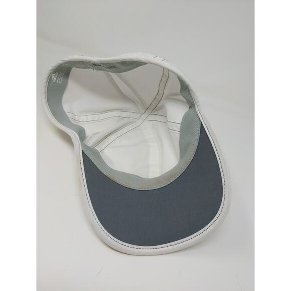 Adidas Climacool Hat White OSFA Embroidered Logo Polyester Blend - Picture 8 of 10